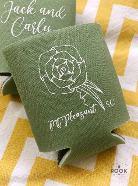 Charleston, SC can Koozies – Coastal Accessories; The Palmetto booth