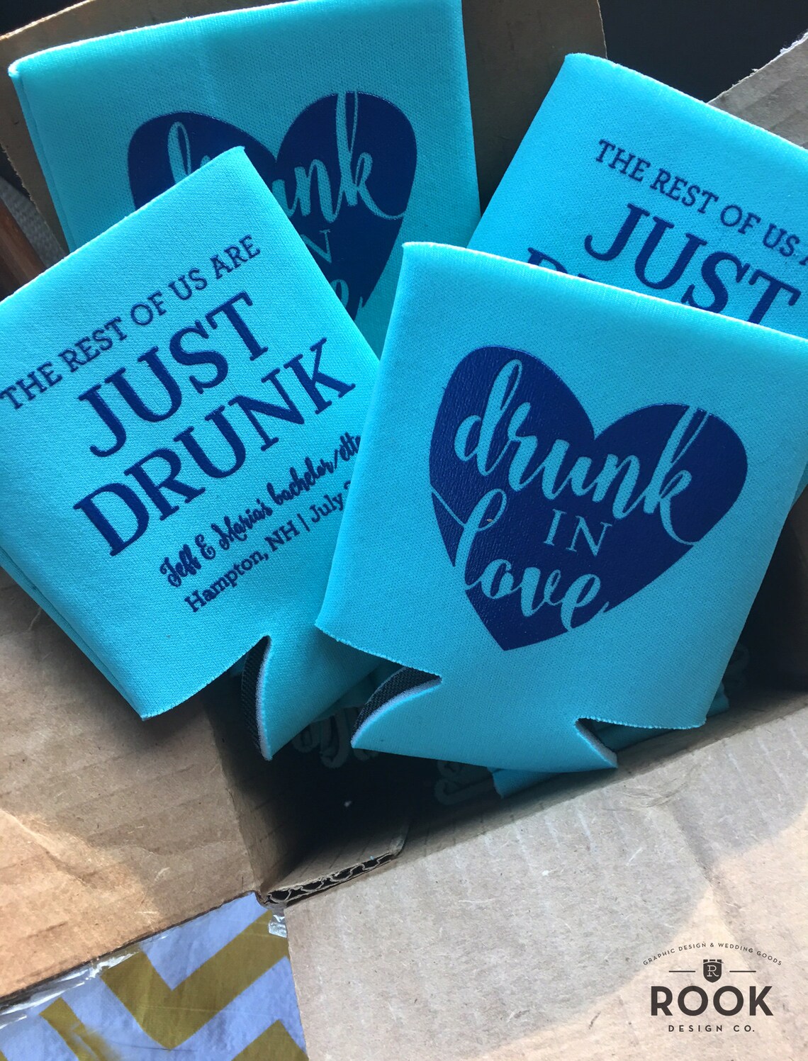 Drunk in Love can coolers The Rest of us are just drunk can Etsy
