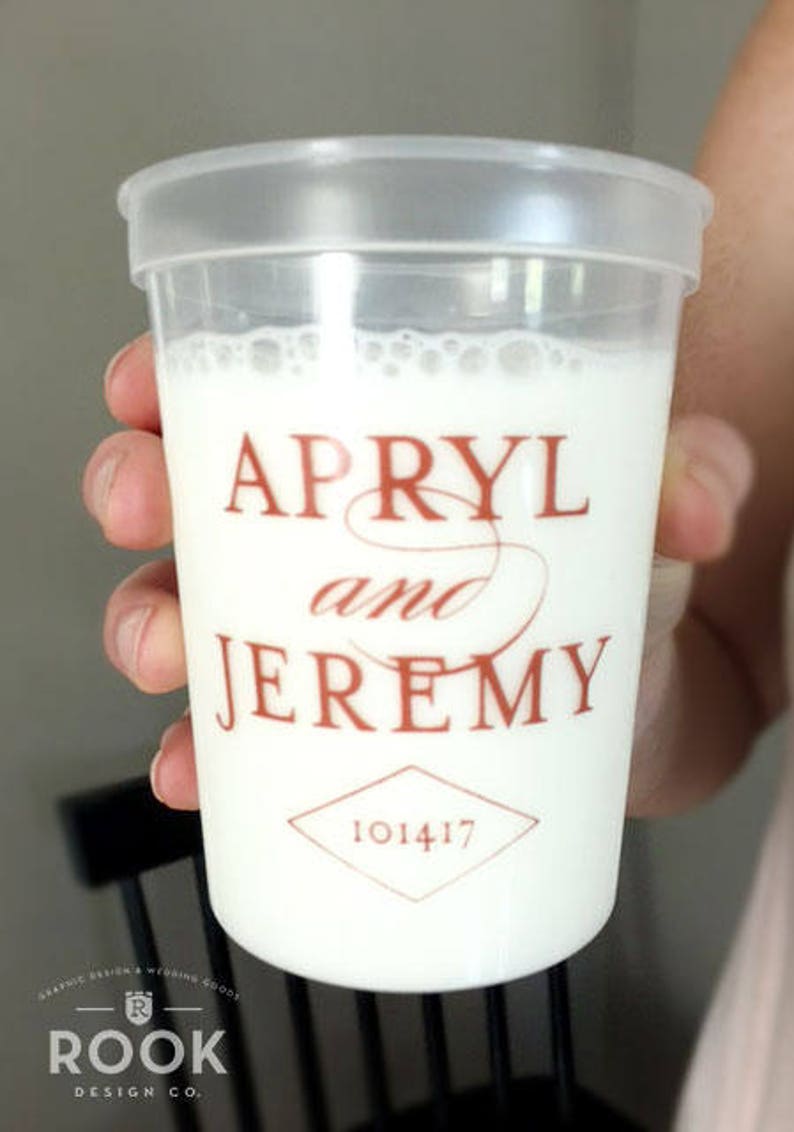 plastic party cups Classy diamond Party plastic cups wedding cups engagement stadium cups party stadium cups elegant party cup- 100 qty
