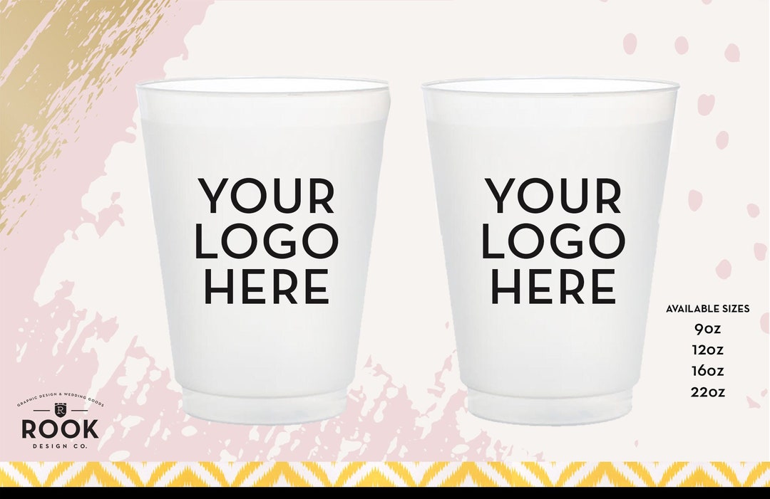 Promotional Logo Cups, Cups With Logo, Company Promo Cups, Company Logo