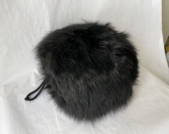 Early 1900s Fur Hand Muff With 