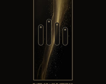 BaZi Chest Chart Wallpaper | Four Pillars Birth Data Lock Screen | Minimal Dark