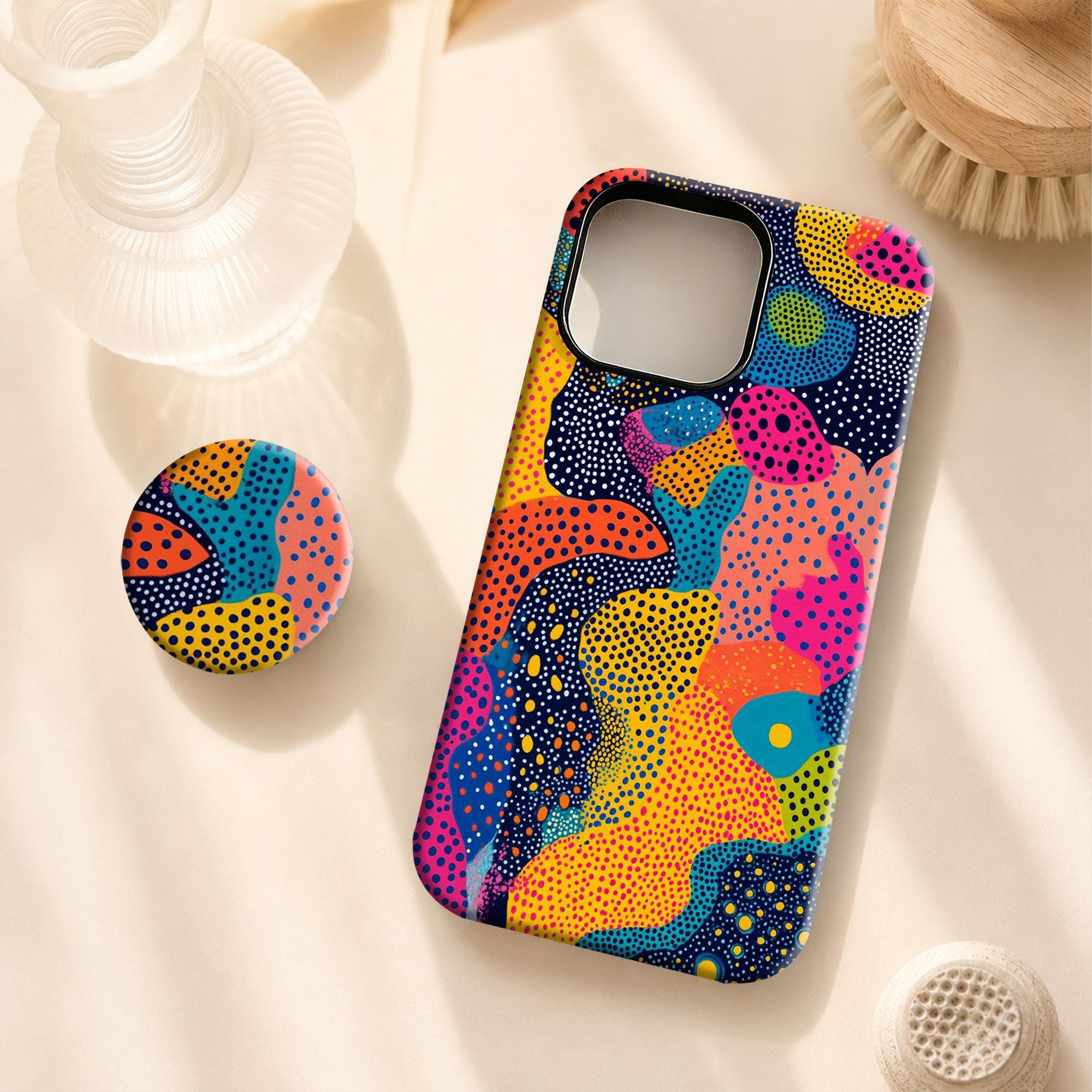 Yayoi kusama iPhone case - Etsy 日本