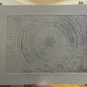 Boom - signed intaglio print