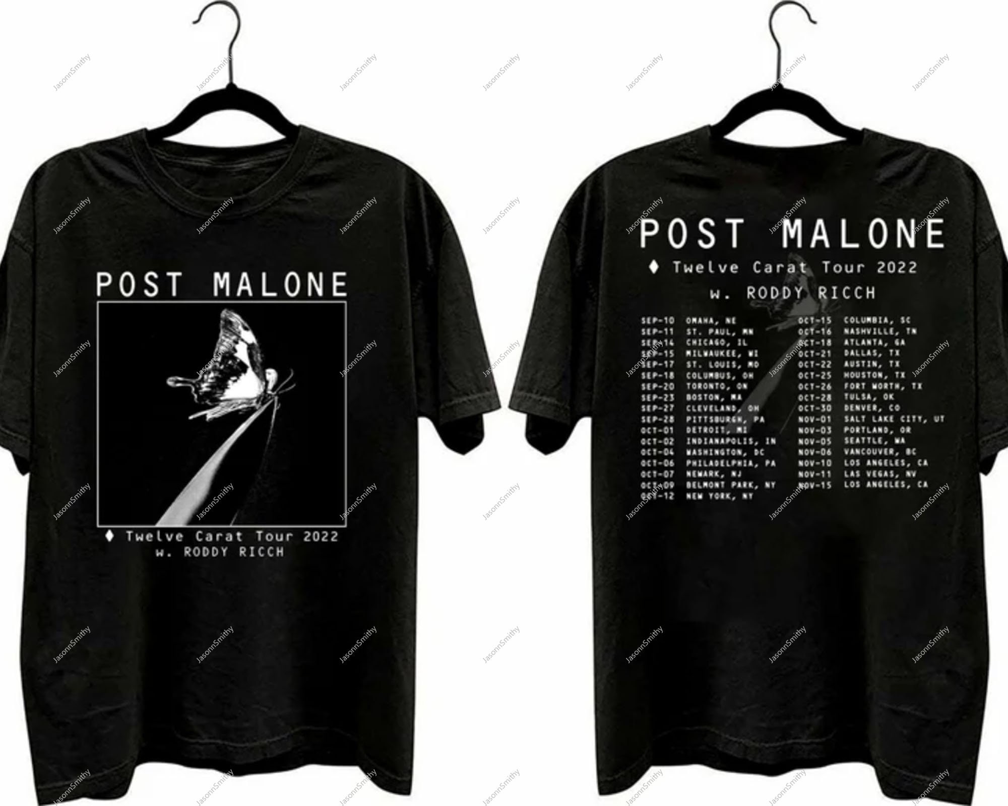 Post Malone Twelve Carat 2022 Tour Shirt, Post Malone Shirt