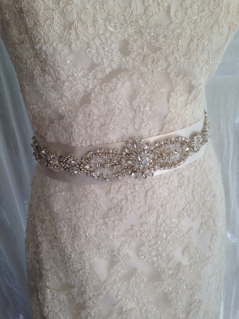 Wedding Sash-Wedding Belt-Bridal Belt-Bridal Sash-Cummerbunds-Applique-Rhinestones-blush-Crystal-Ivory Sash-belt-Navy sash