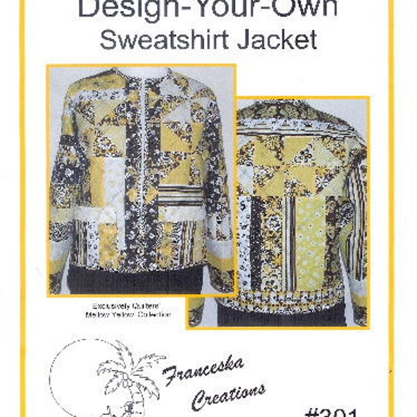 Design-Your-Own Sweatshirt Jacket pattern