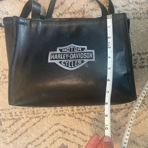 Vintage Harley Davidson Leather Tote Bag buy