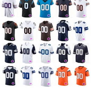 Personalized Green Football Jersey: Add Custom Stitched Name & Number, Birds Eye Pique Fabric imagem 8