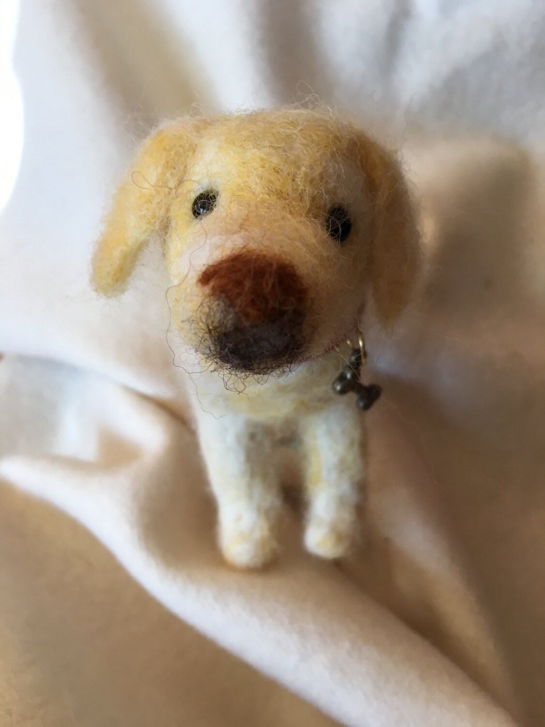 Custom wool felted dog many breeds. Send me photos of their Etsy