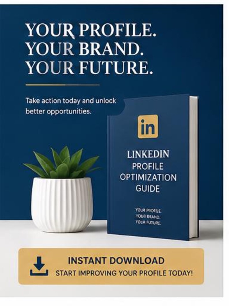 Guide d'optimisation de profil LinkedIn, classeur, modèles (téléchargement numérique) image 8