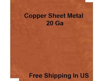 20 gauge copper sheet