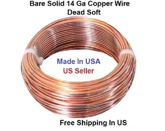 Solid copper wire | Etsy