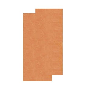 24 Ga. Solid Copper Craft Sheet   3&quot; x 6&quot; Soft