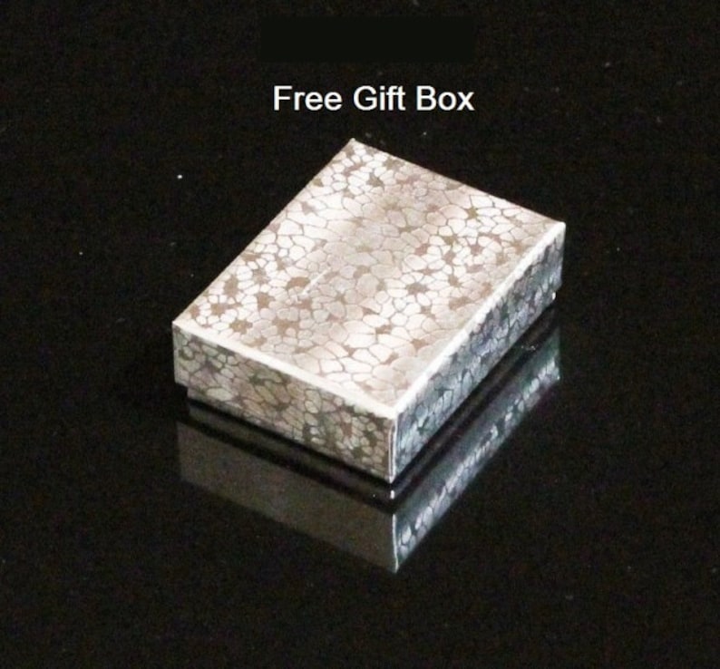 w Beads Sterling Silver 1.14 MM BOX Chain Free Gift Box # 872