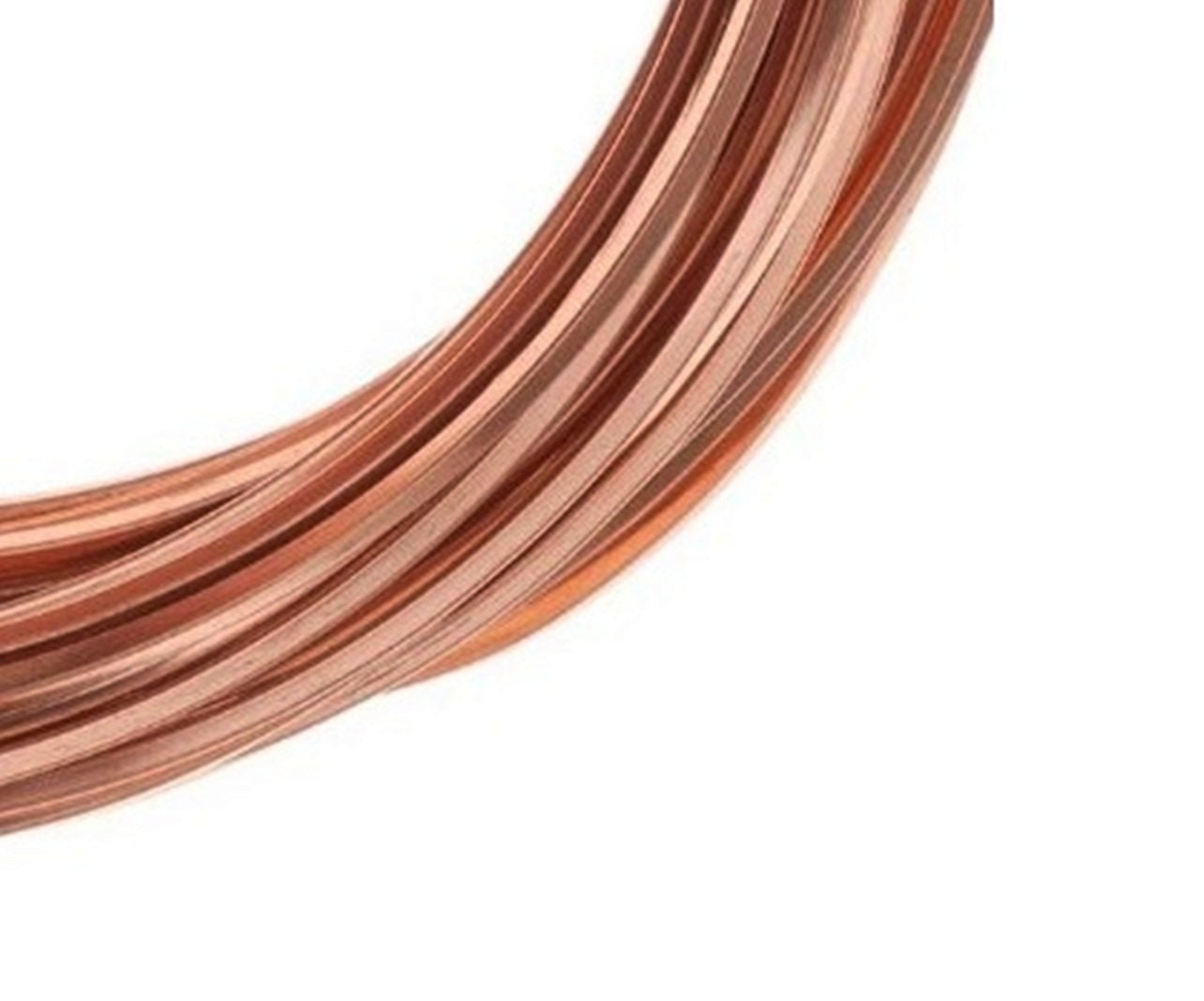 1 Reel ( 5 meters ) 1mm ( 18 gauge ) Copper Wire , Round Half Hard Wire ,  Wrapping Wire- MB27