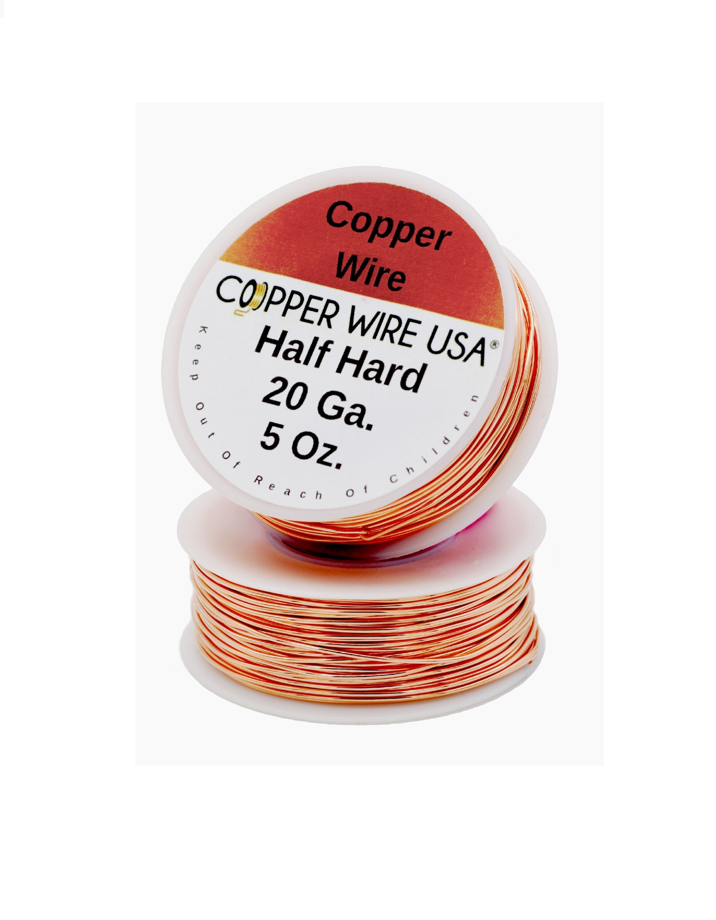 Wire, copper, half-hard, square, 20 gauge. Sold per 10-yard coil. - Fire  Mountain Gems and Beads