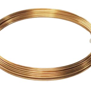 18 Ga. Bronze Jewelry Making Wire 1 Oz.  14  Ft. ( Dead Soft ) Craft Bronze wire