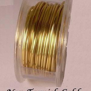 24ga. Bead Smith Gold Craft Wire  30ft. PRO - QUALITY