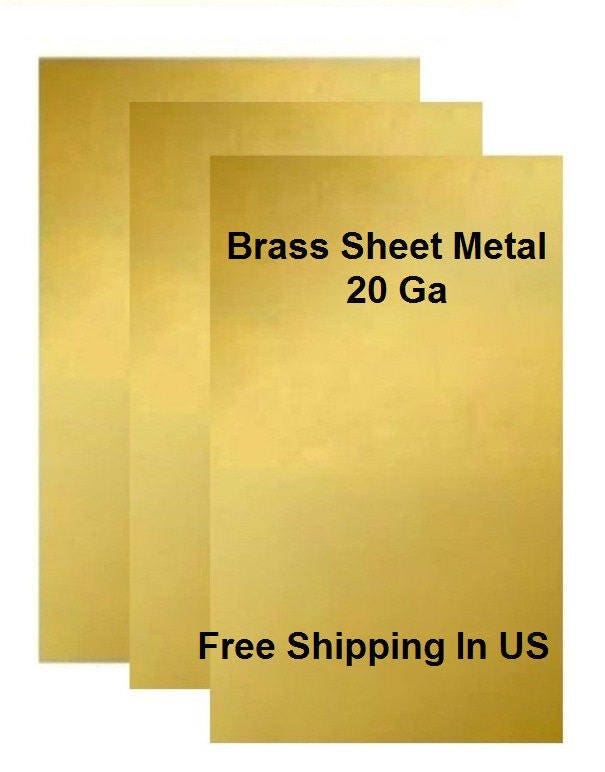 Aluminum Sheet Stock 20 Gauge Mill Finish, Handstamping Supplies,  Metalworking, Metal Strip, Metal Sheet 