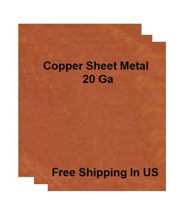 Hammered Copper Sheets for sale Only 2 left at 70