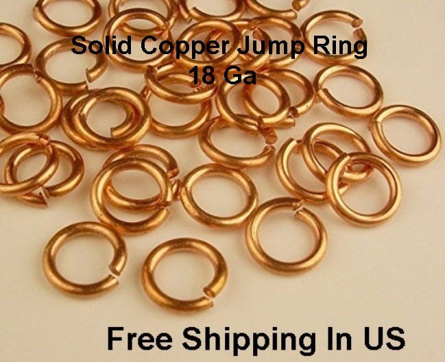 Solid Copper 16mm Sister Hook Clasp Kit with Jump Rings JSCSH1 Heavy D –  Celtic Copper Shop