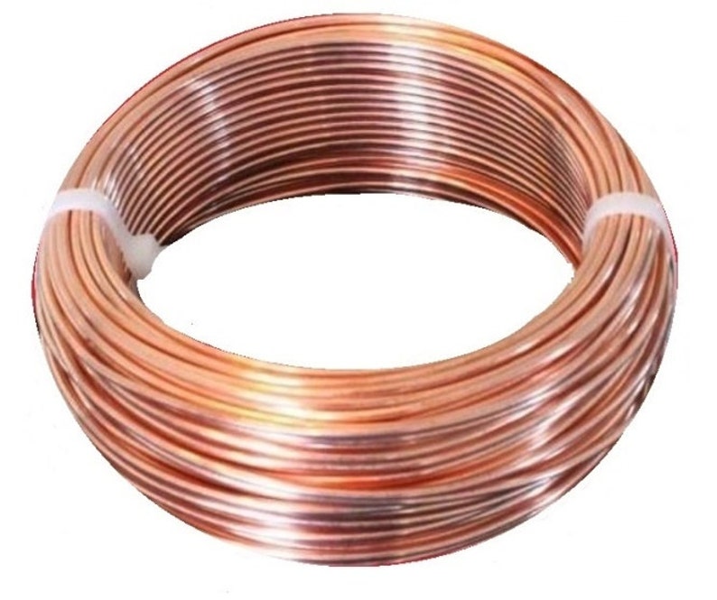 Copper Wire 99.9% Pure 1 lb Spool. Sizes 10 Ga 30 Ga Dead Soft Or Half Hard Jewelry Making, Craft, Hobby Wire image 2