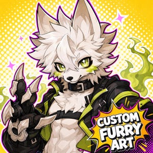 Custom Furry Art Commission | Fursuit Character Adoption