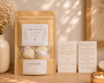 Box Mystère | Fondants parfumés artisanaux & Carte d'inspiration | Les saisons de l'âme | Premier Souffle