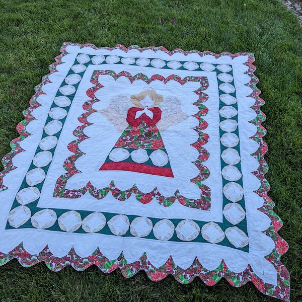 Angel Quilt Etsy