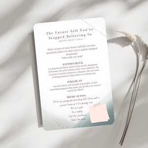 Shadow Work Journal Cards | 30 Self Discovery Prompts | Printable Deck , Self Reflection & Emotional Healing | Digital Download PDF
