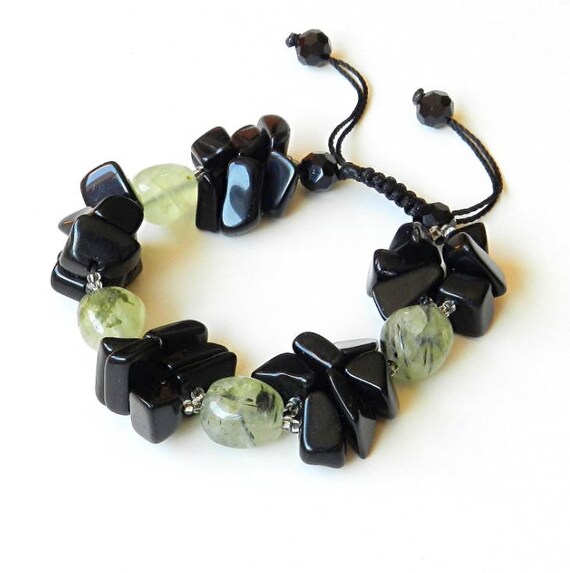 Black Rainbow Obsidian Bracelet – Valia Honolulu