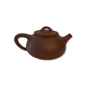 Vermilion Scoop | Shípiáo hú | Antique Chinese Hongni Teapot, One of a Kind