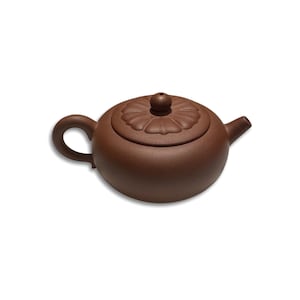 Xishi Bloom | Xīshī hú | Antique Chinese Hongni Teapot, One of a Kind