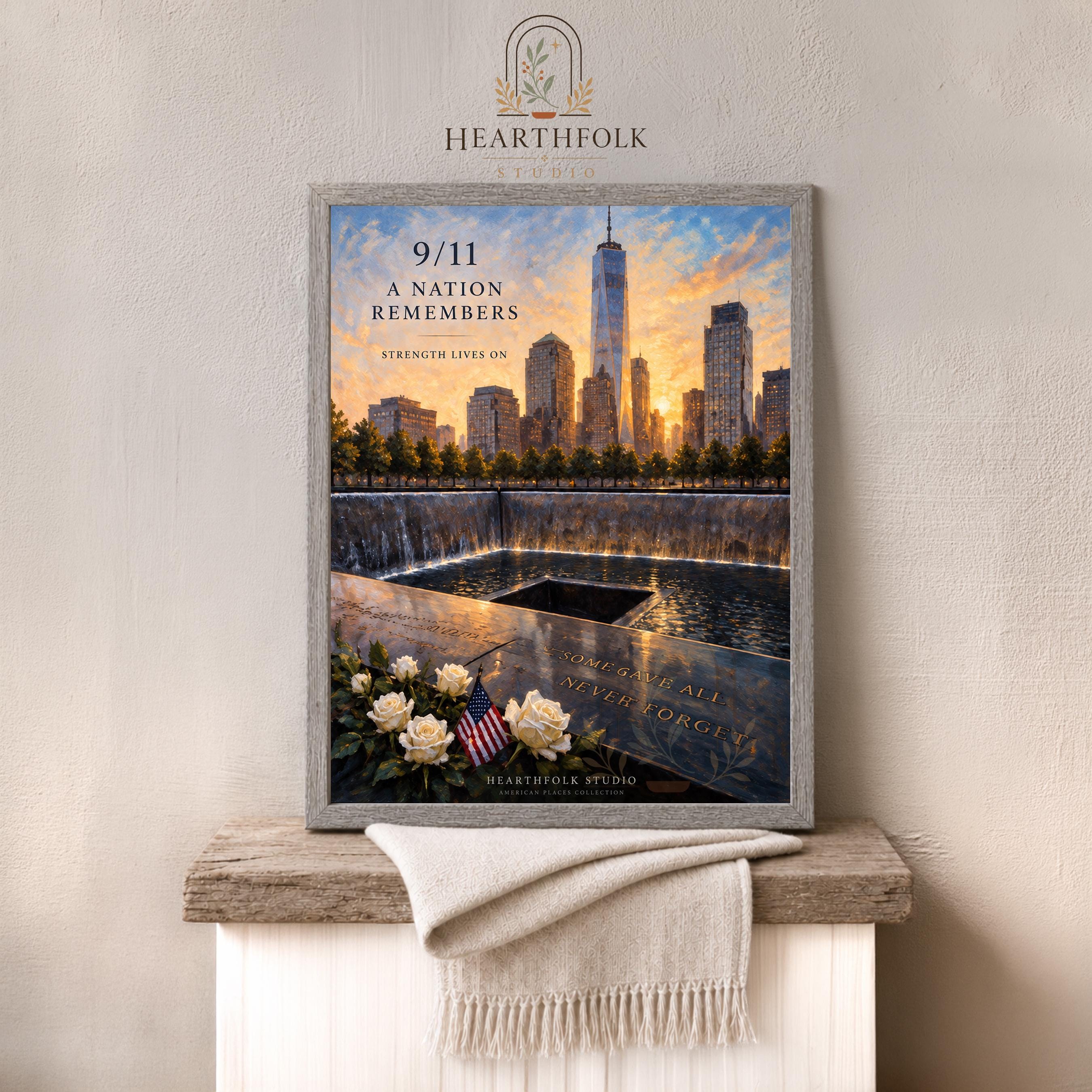 9/11 Painting - Etsy