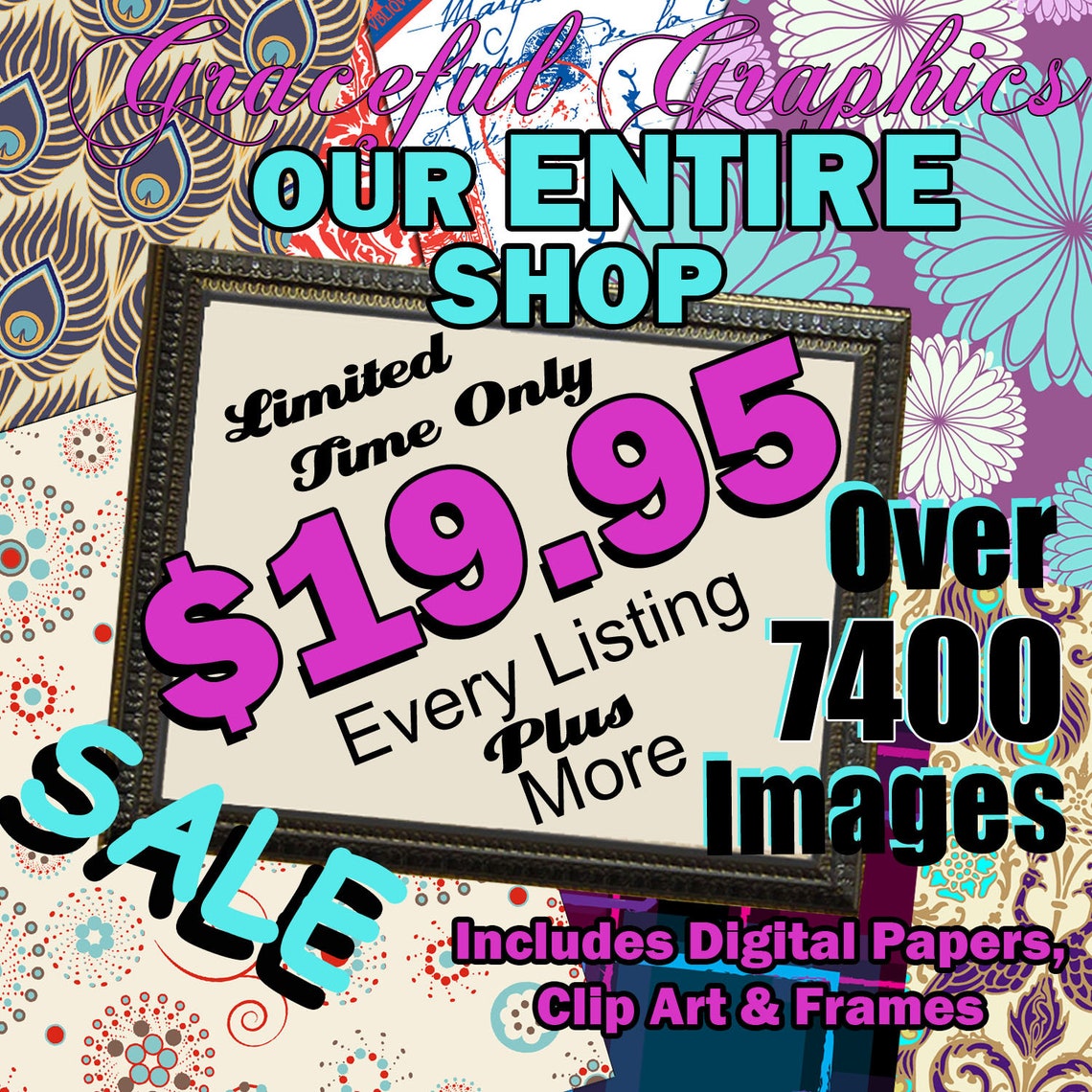 Download Doodle FLOWER Scrapbooking Swirl Curls Digital Scrapbook ...