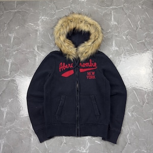 Abercrombie Fitch Fur Hoodie - Etsy