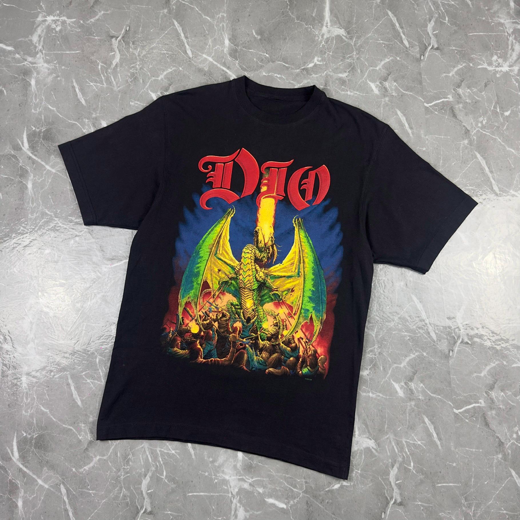 ミュージシャン 90s DIO dragon T-shirt dark gray Dio Dragon Shirt - Etsy