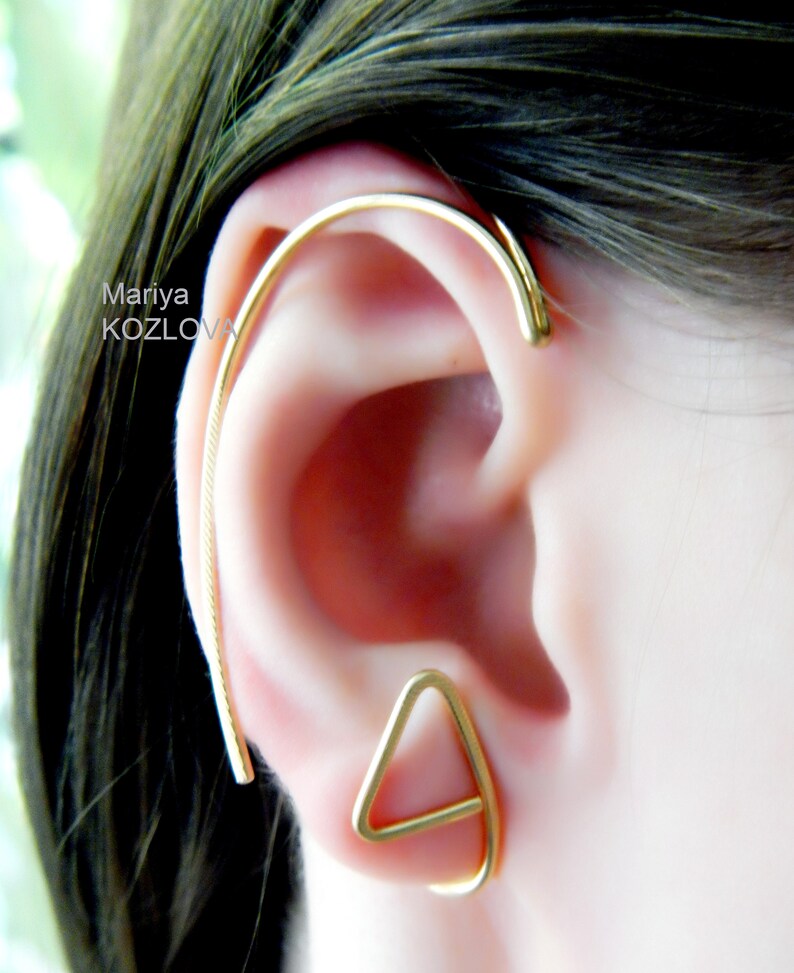 18ga/16ga Ear Cuff For Protruding Ears No Piercing Ear Etsy