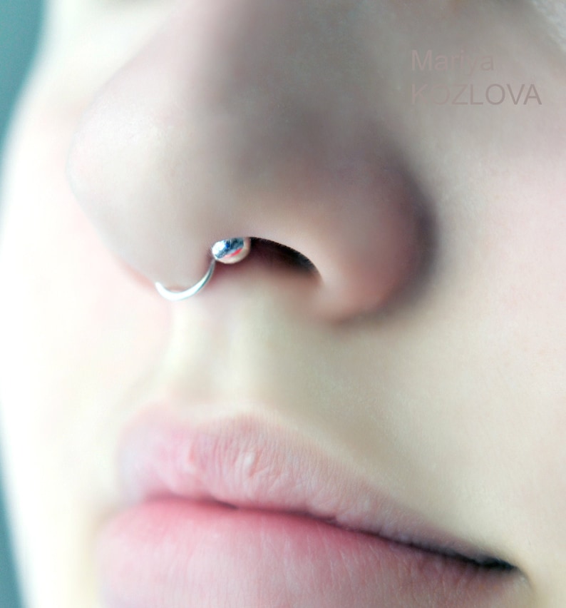 How To Put In A Barbell Nose Ring at James Cheatham blog