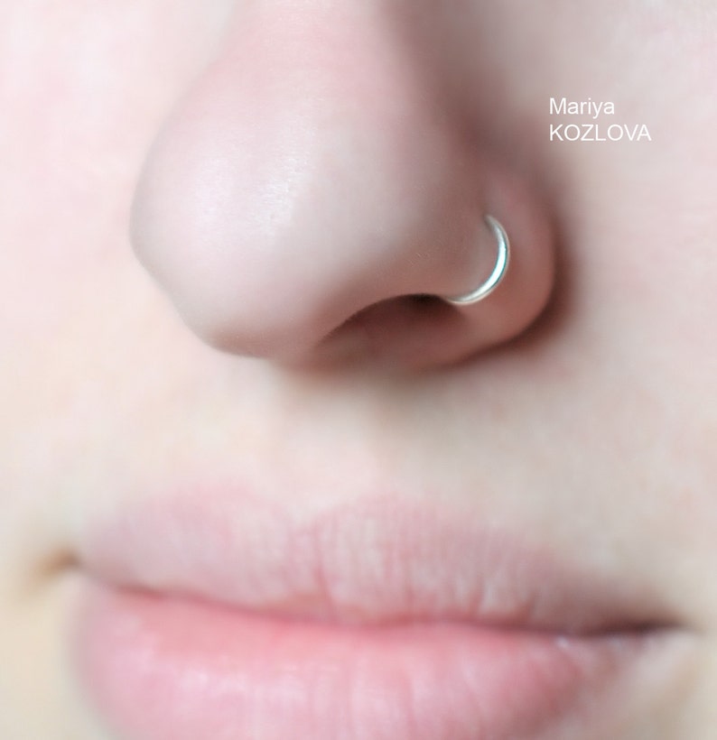 0.6 mm nose ring