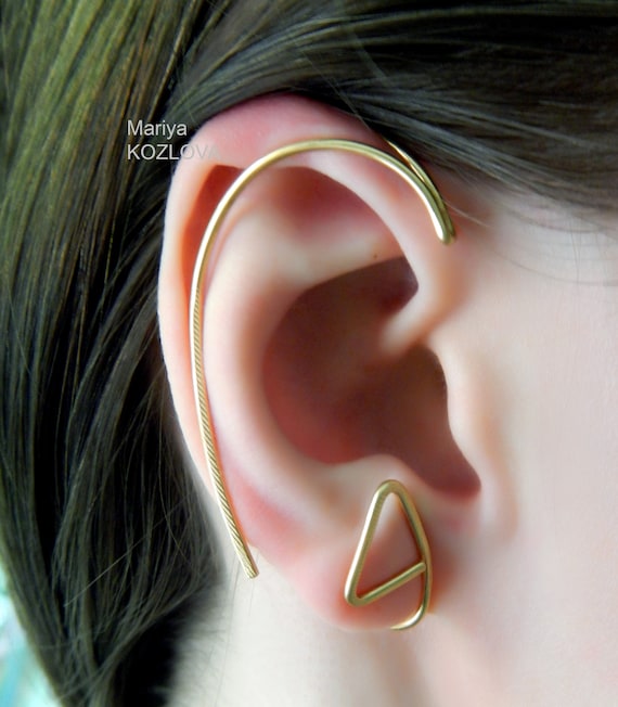 18ga/16ga Ear Cuff For Protruding Ears No Piercing Ear Etsy