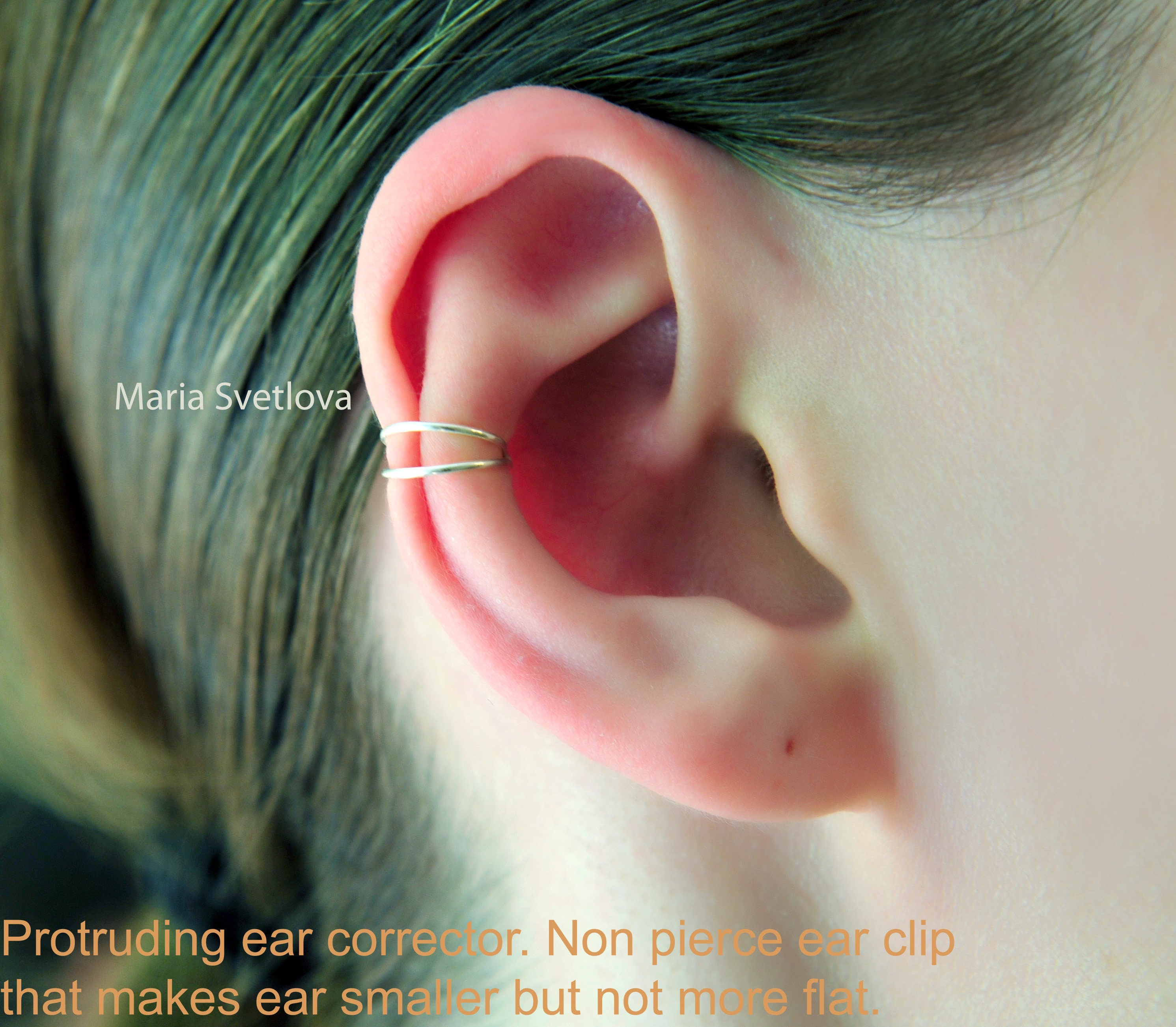20ga Protruding Ear Corrector/No Piercing Ear Brace/ear Etsy