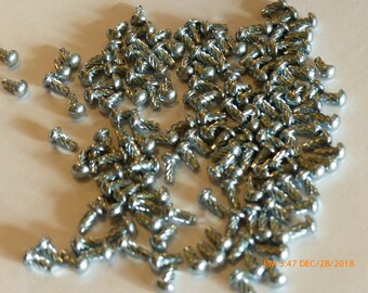 1 1//4/" BRASS CAP BEADED BRASS LAMP PART NEW OLD STOCK BAG OF 25 Free Ship
