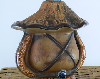 Lefton - H7882 - Lantern - Planter - Hanging - Japan - MG-196
