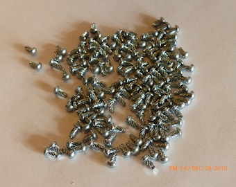 50 - Rivet - #4 - 1/4" - Spiral U-Drive Cadmium Rivets - Steel Rivet - Zinc Finish - Steampunk'd - Metal Rivet - FREE SHIPPING - MG-351