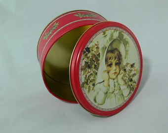My Winter Hat, Bogart, Round Tin, Trinket Container - MG-065
