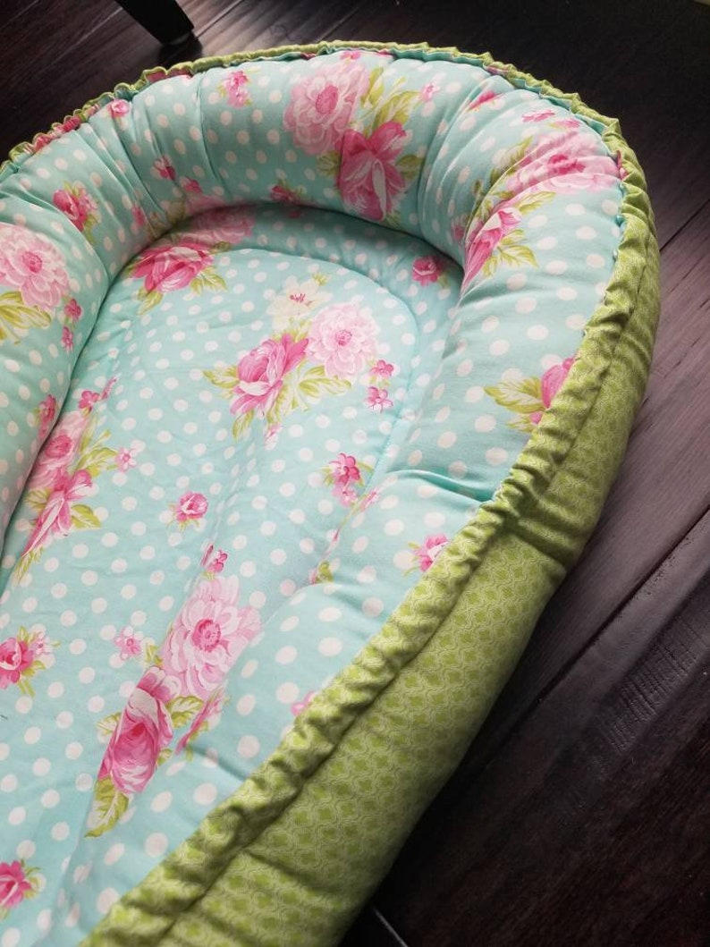 Doc a tot Baby Sleeper Transition Bed Co-sleeper 23 READY TO SHIP floral Crib Bedding Baby Nest Nursery Baby Shower Gift Woodland,