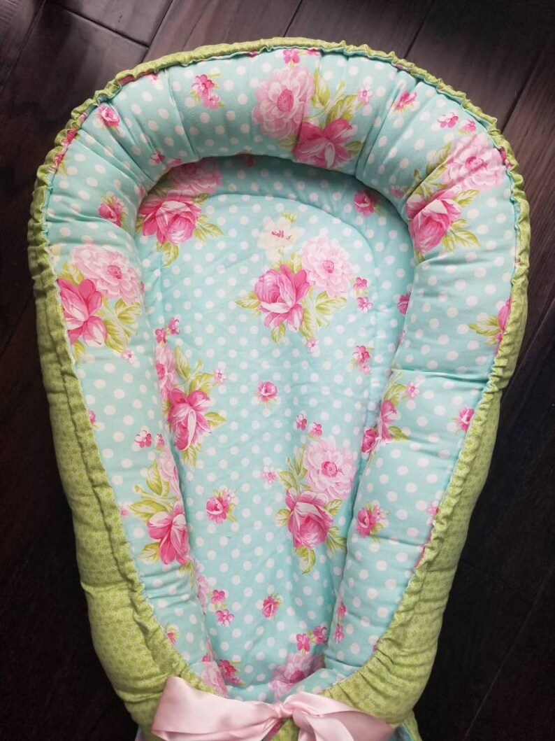 Doc a tot Baby Sleeper Transition Bed Co-sleeper 23 READY TO SHIP floral Crib Bedding Baby Nest Nursery Baby Shower Gift Woodland,