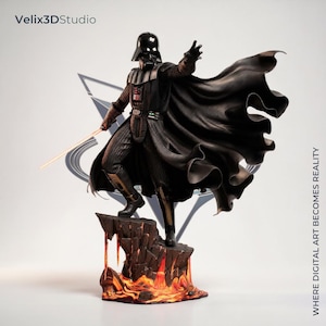 Darth Vader Star Wars STL 1/6 Scale Sci-Fi Display Figure